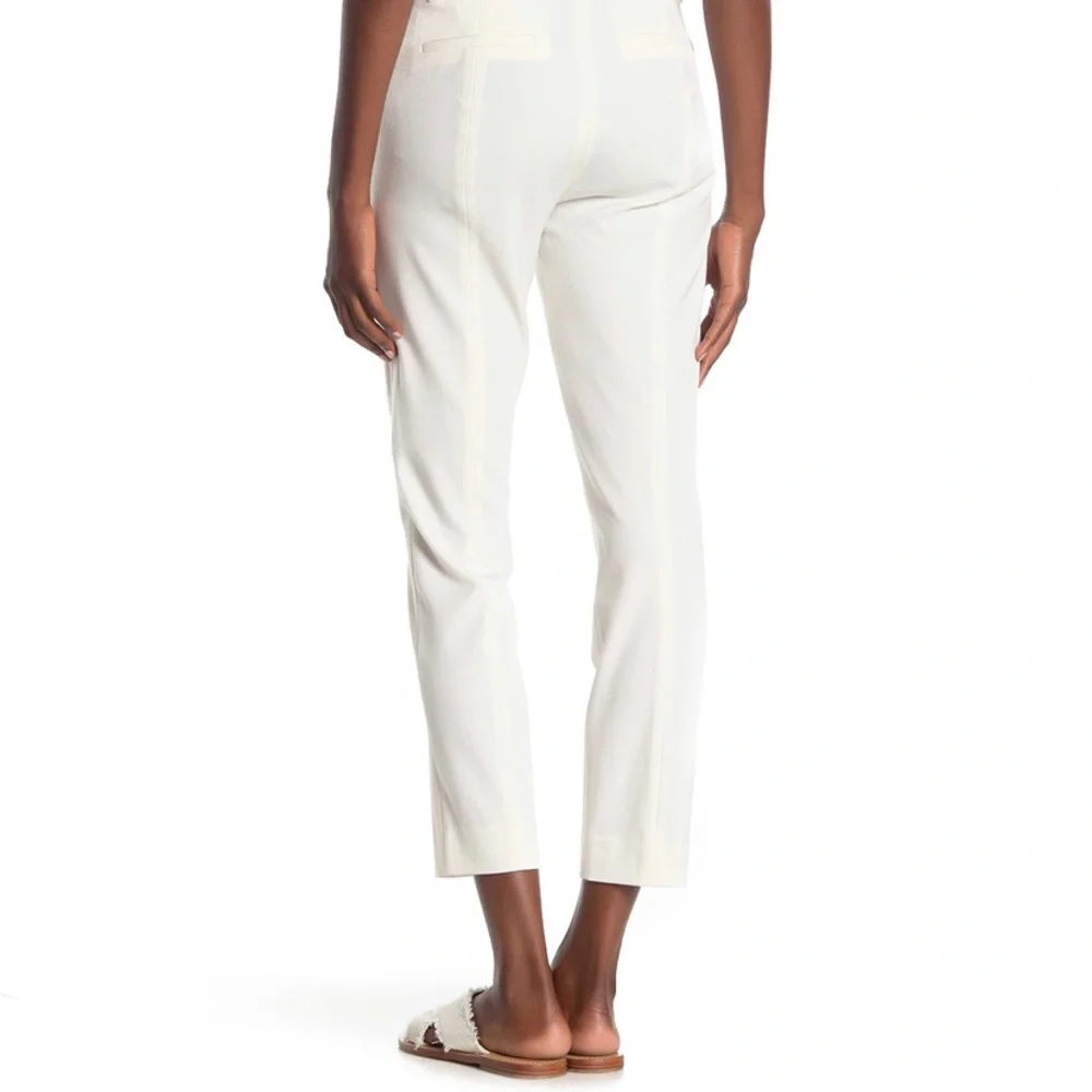 J. Crew Cream Cropped Ankle Pants